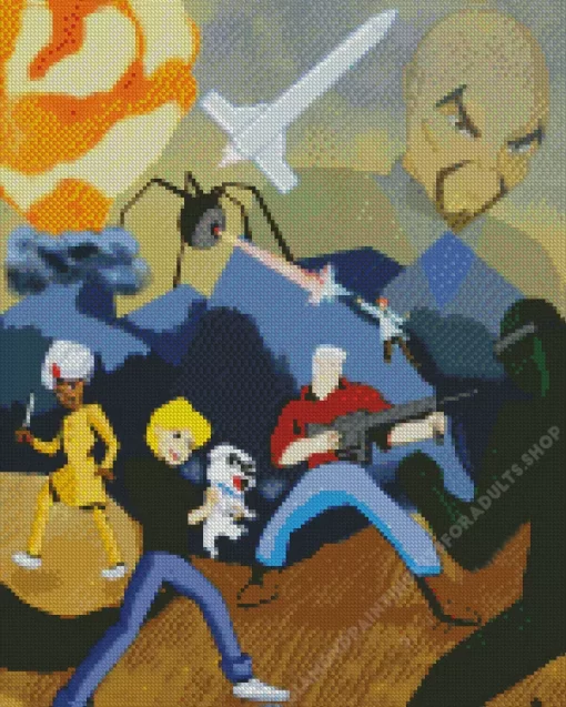 Jonny Quest Diamond Painting