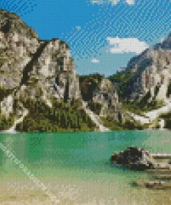 Lake Braies Diamond Painting