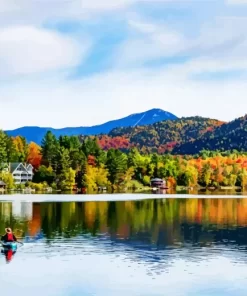 Lake Placid Diamond Painting