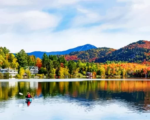 Lake Placid Diamond Painting