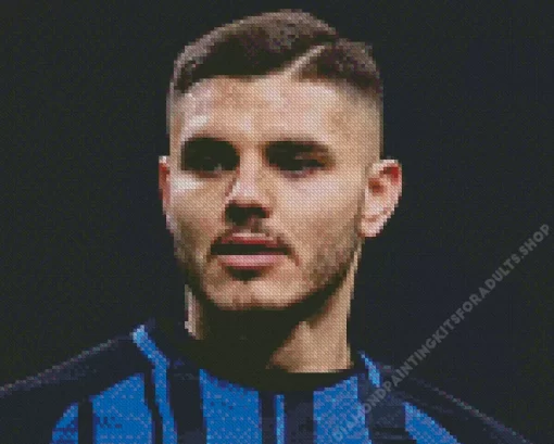 Mauro Icardi Diamond Painting