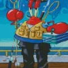 Mr Krabs Diamond Painting