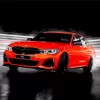 Orange BMW 3 Diamond Painting