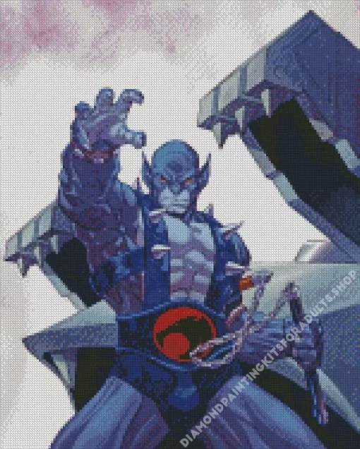 Panthro Warrior Diamond Painting