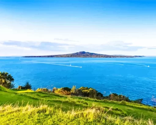 Rangitoto Island Diamond Painting