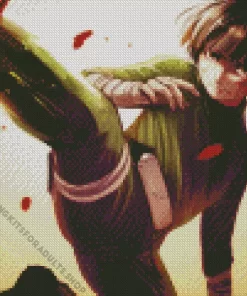 Rock Lee Character Diamond Painting