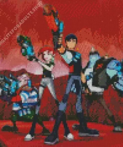 Slugterra Anime Diamond Painting