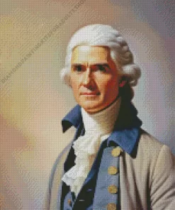 Thomas Jefferson Diamond Painting