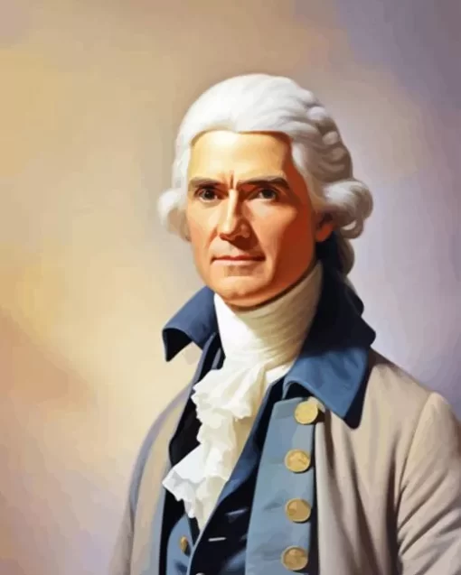 Thomas Jefferson Diamond Painting