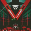 V For Vendetta Diamond Painting