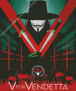 V For Vendetta Diamond Painting