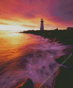 Walton Lighthouse Diamond Painting