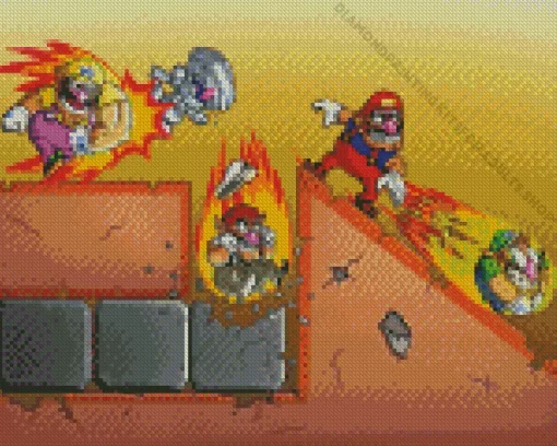 Wario Land Diamond Painting