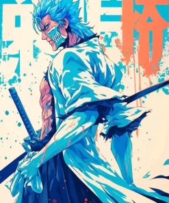 Illustration Bleach Grimmjow Diamond Painting