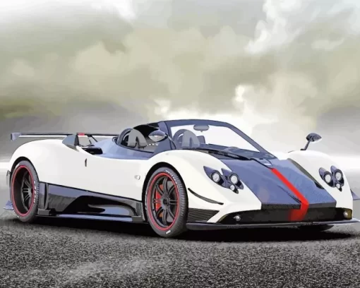 Pagani Zonda Diamond Painting