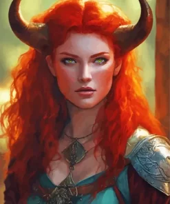 Ginger Female Taurus Diamond Painting