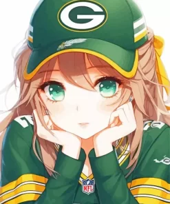 Green Bay Packers Anime Diamond Painting