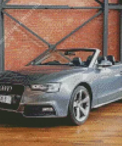 Grey Audi A5 Car Diamond Painting