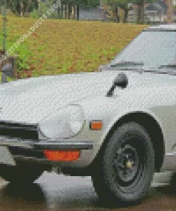 Grey Fairlady Datsun Diamond Painting