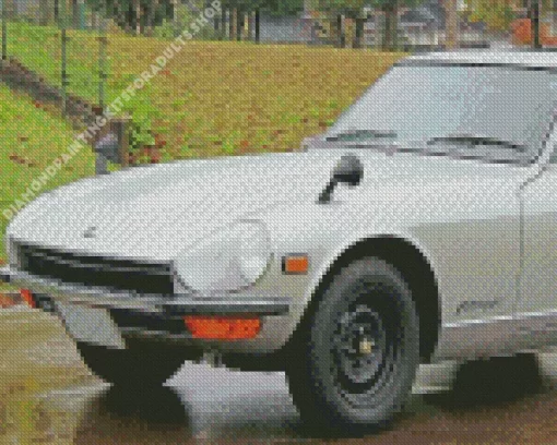 Grey Fairlady Datsun Diamond Painting