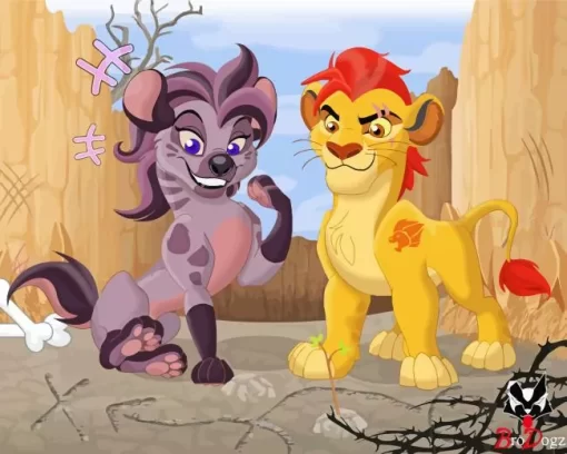 Kion The Lion Guard Diamond Painting