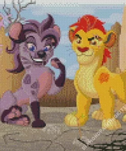 Kion The Lion Guard Diamond Painting