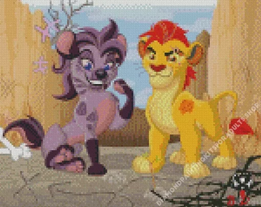 Kion The Lion Guard Diamond Painting