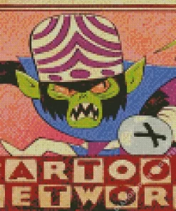 Mojo Jojo Cartoon Diamond Painting