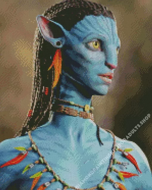 Neytiri Avatar Diamond Painting