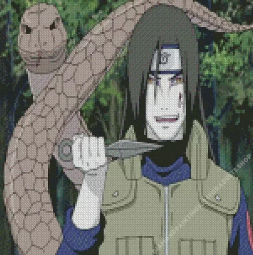 Orochimaru Naruto Diamond Painting