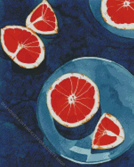 Blood Orange Art Diamond Painting