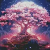 Cherry Blossom Tree Art Diamond Painting