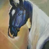 Horse With Blond Hair Art Diamond Painting