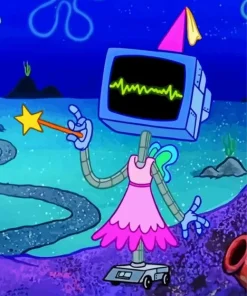 Karen Plankton Diamond Painting