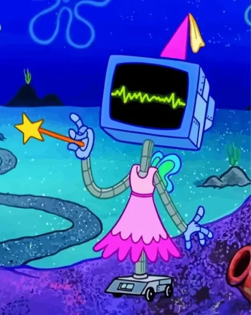 Karen Plankton Diamond Painting