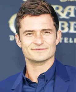 Orlando Bloom Actor Diamond Painting