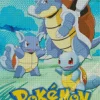 Pokemon Blastoise And Squirtle Diamond Painting