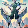 Toph Beifong Diamond Painting