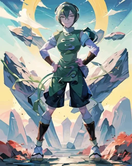 Toph Beifong Diamond Painting