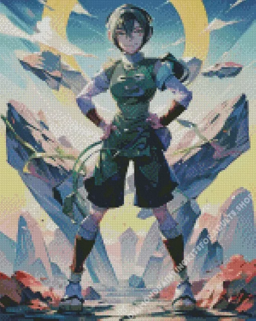 Toph Beifong Diamond Painting