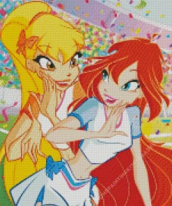 Winx Club Bloom And Stella Diamond Painting