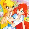 Winx Club Bloom And Stella Diamond Painting