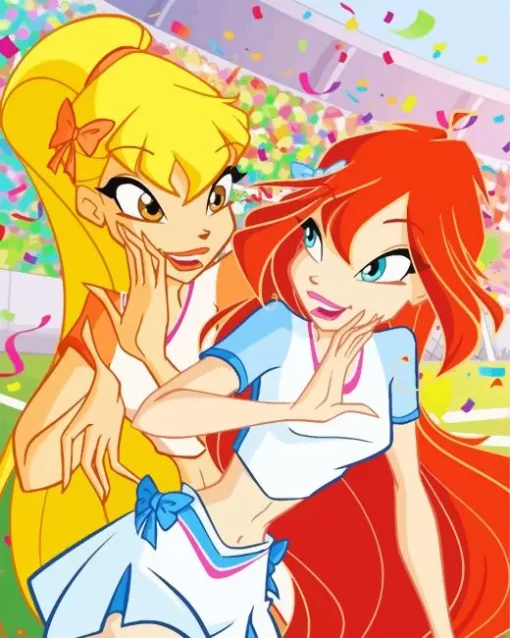 Winx Club Bloom And Stella Diamond Painting