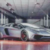 Aesthetic Fancy Lambo Diamond Painting