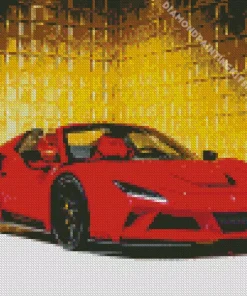 Aesthetic Ferrari F8 Diamond Painting