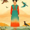 Aesthetic Frida And The Birds Diamond Painting