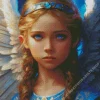 Aesthetic Girl Angel Diamond Painting