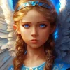 Aesthetic Girl Angel Diamond Painting