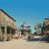 Aesthetic Goldfield Ghost Town Diamond Painting