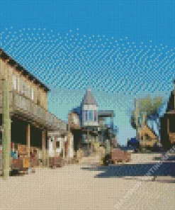 Aesthetic Goldfield Ghost Town Diamond Painting